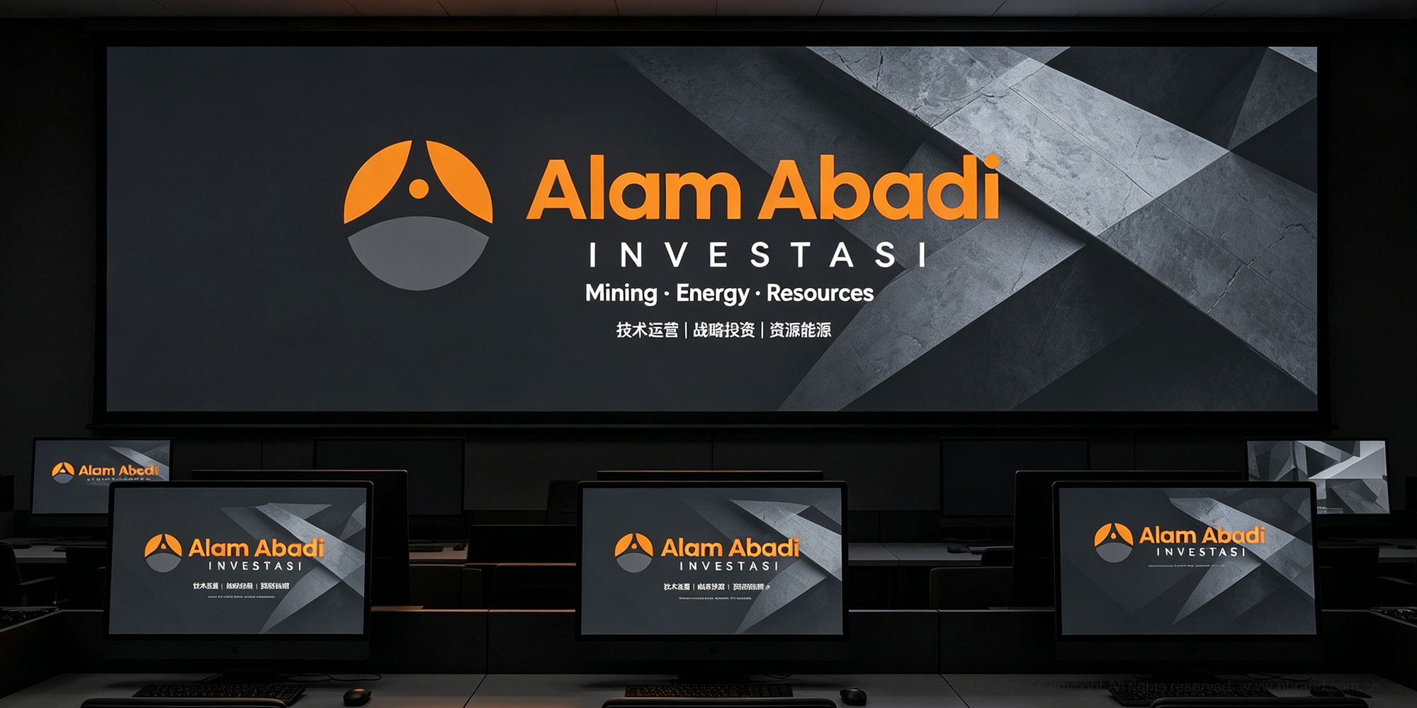 �����ҵ: Alam AbadiƷ�Ʋ߻����̱�logo��ơ�VI���